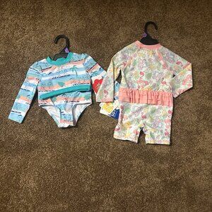 Care Bears and CoComelon Bundle of 2 Swimsuits NWT - Size 12 Month